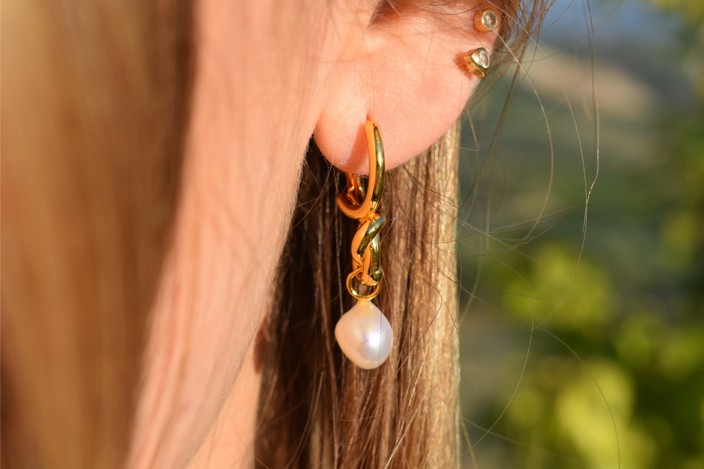 Pendientes PERLA MARINA