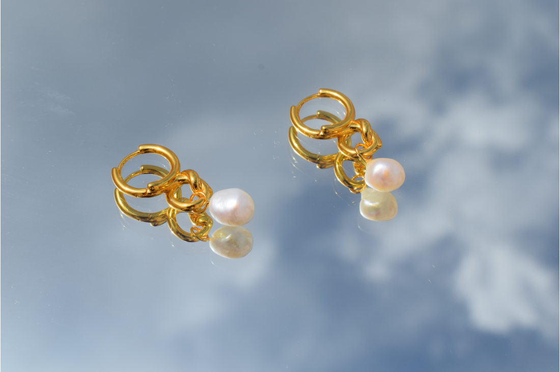 Pendientes PERLA MARINA