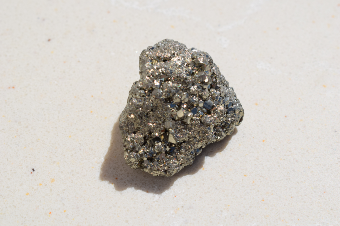 Drusa de PIRITA CHISPA