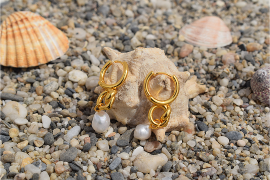 Pendientes PERLA MARINA